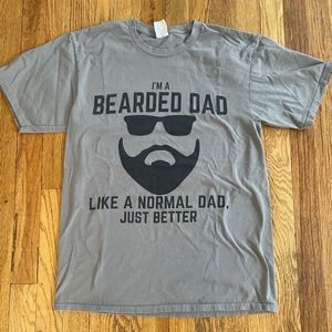 Funny Bearded Dad T-Shirt
